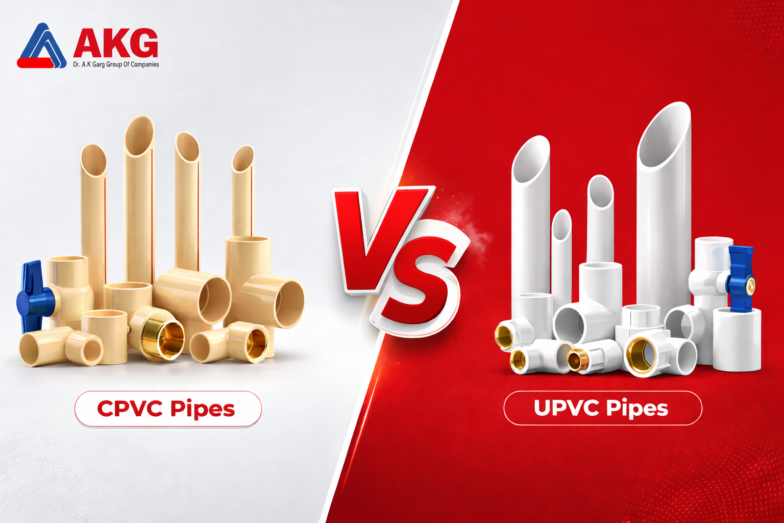CPVC vs UPVC Pipes Explained for Plumbing and Water Systems
